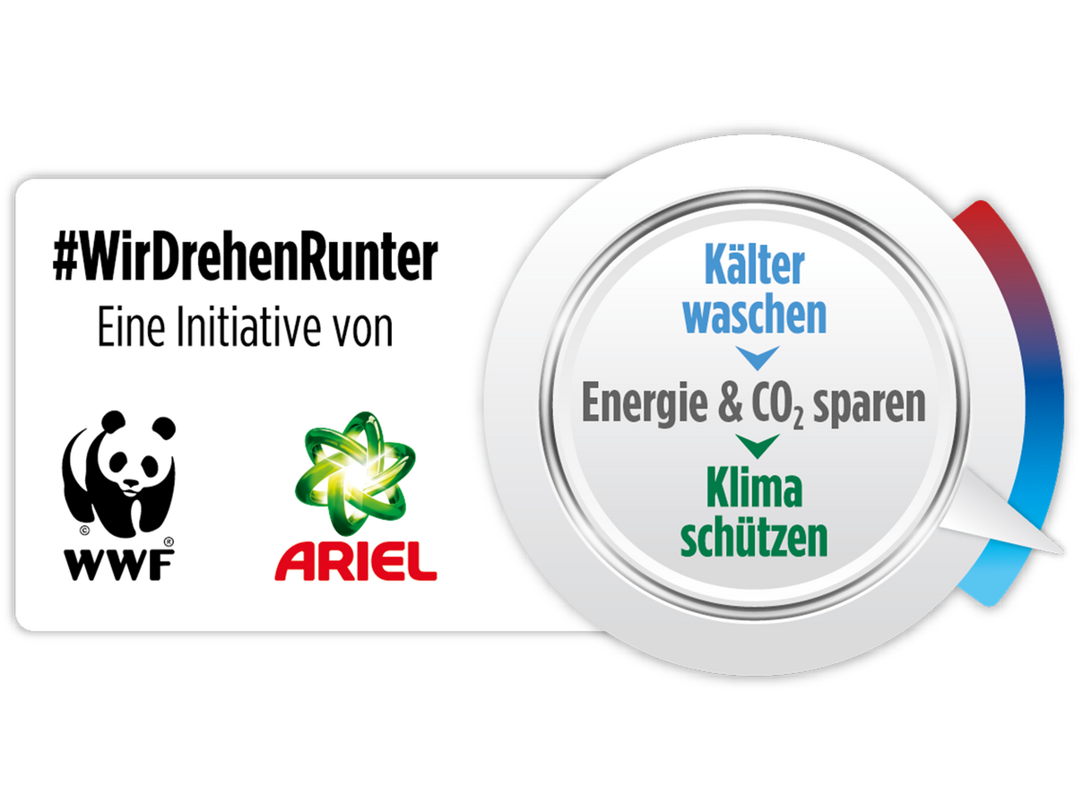 Kampagne #Wirdrehenrunter © P&G / WWF